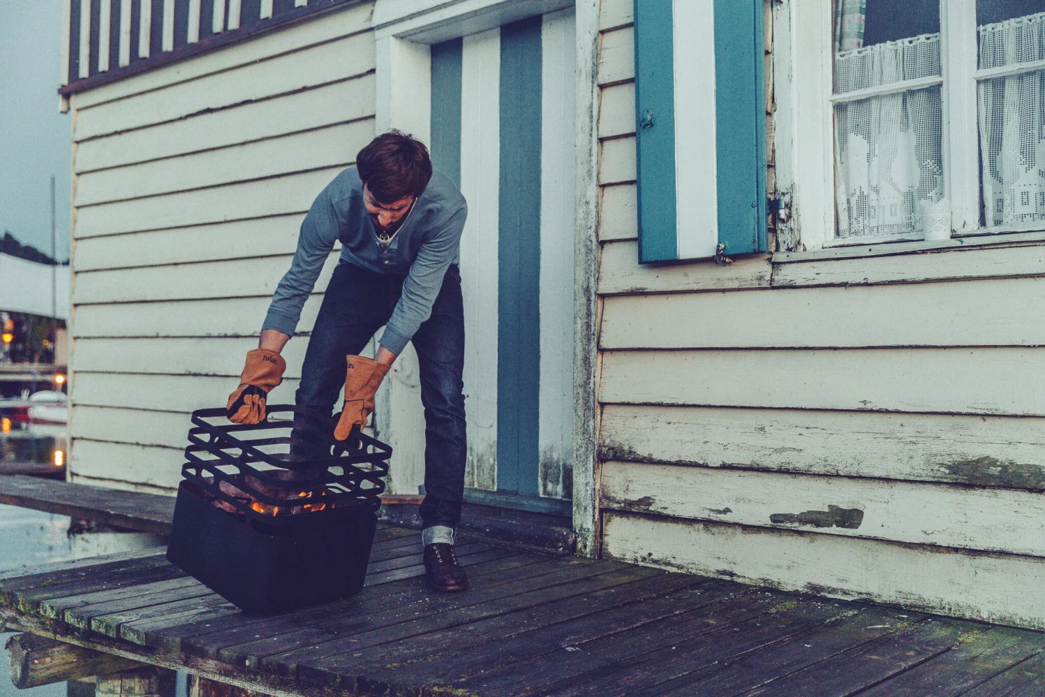 Vuurkorf Cube Multifunctioneel Zwart 8 Vuurkorf Cube Multifunctioneel Zwart - Afbeelding 8