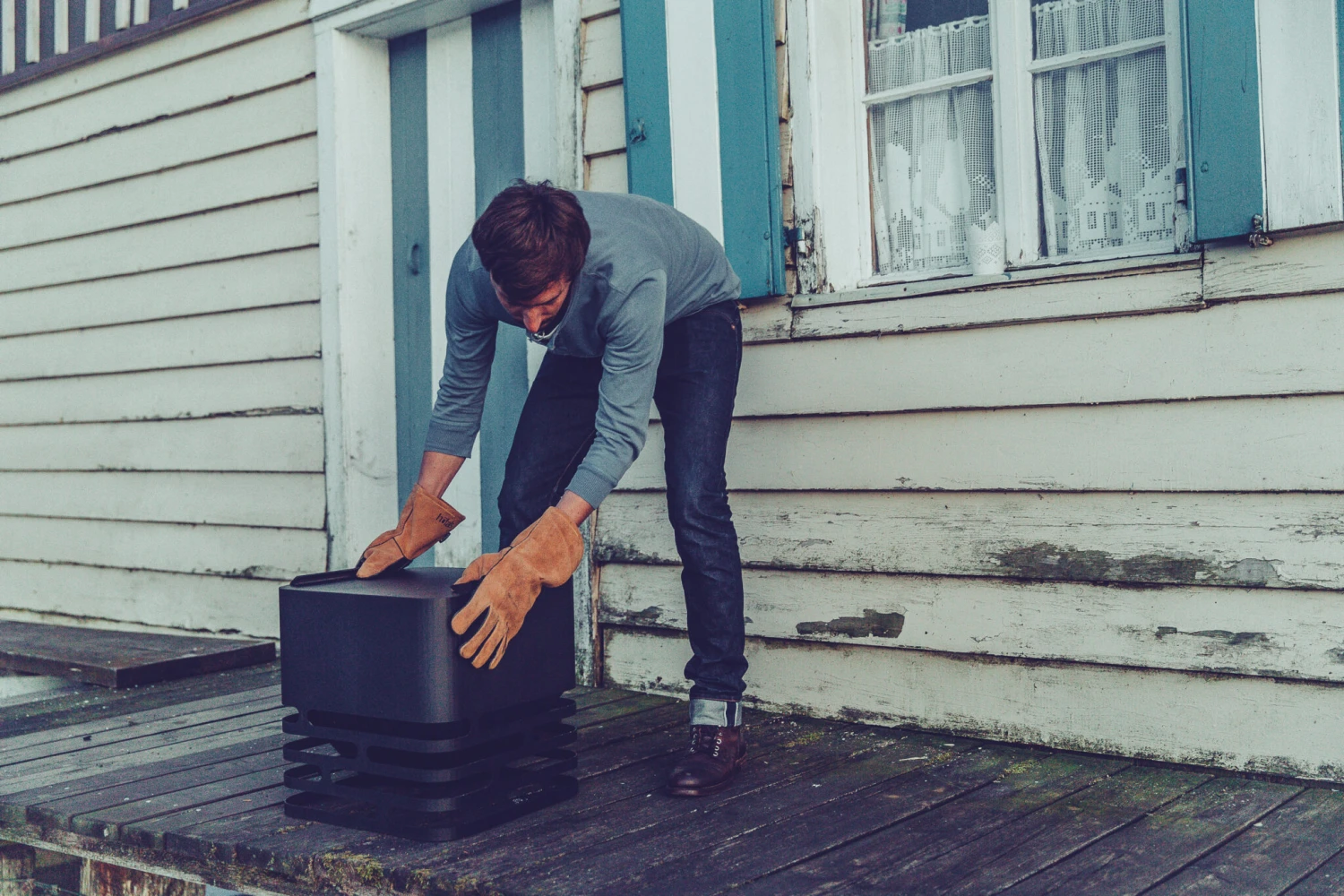 Vuurkorf Cube Multifunctioneel Zwart 11 Vuurkorf Cube Multifunctioneel Zwart - Afbeelding 11