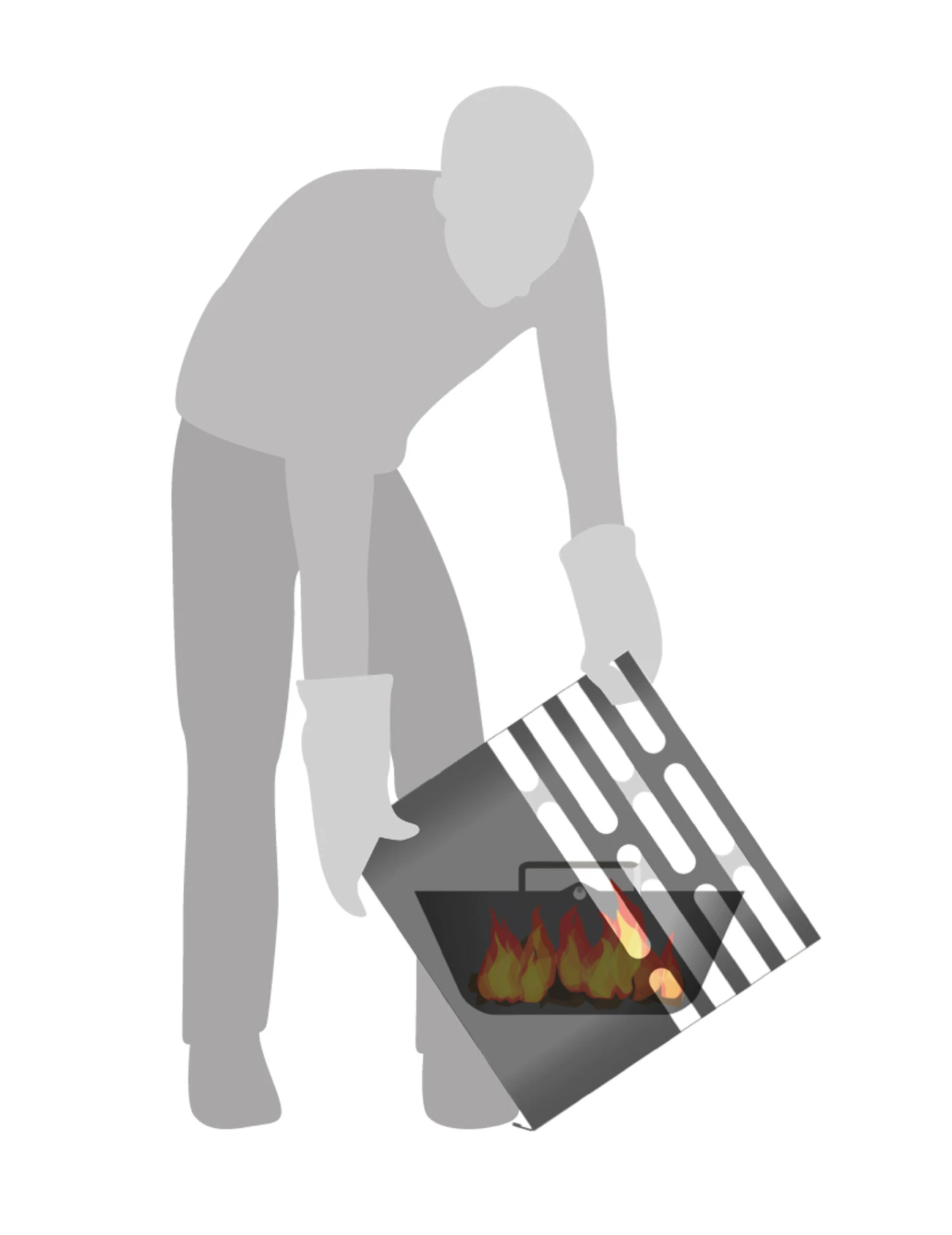 Vuurkorf Cube Multifunctioneel Zwart 17 Vuurkorf Cube Multifunctioneel Zwart - Afbeelding 17