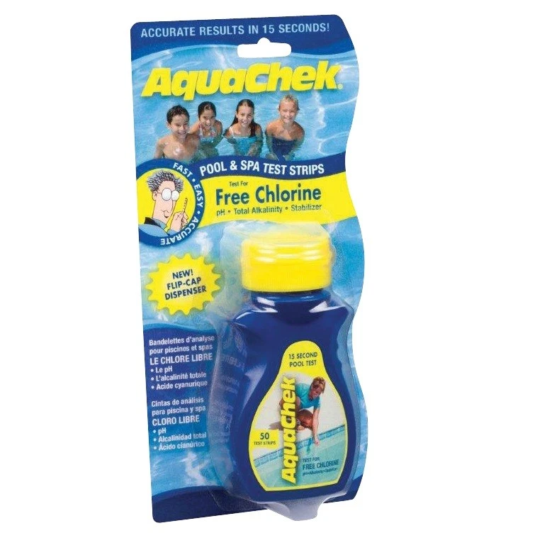 Aquachek 4 In 1 Teststrips – Cyaanzuur 1 Aquachek 4 In 1 Teststrips – Cyaanzuur