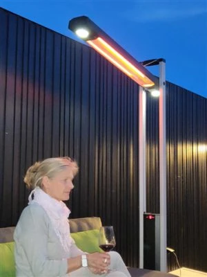 Kantelbare Infrarood Terrasverwarmer 3 Kantelbare Infrarood Terrasverwarmer - Afbeelding 3