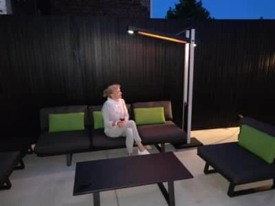 Kantelbare Infrarood Terrasverwarmer 4 Kantelbare Infrarood Terrasverwarmer - Afbeelding 4