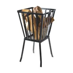 Vuurkorf Asplaat Vierkant -Life Is Better At The Pool Basic vuurkorf vierkant 03 1