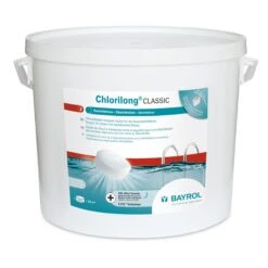 Bayrol Chlorilong Chloortabletten 250g 11 Bayrol Chlorilong Chloortabletten 250g -Life Is Better At The Pool Bayrol Chlorilong chloortablet CLASSIC 10kg