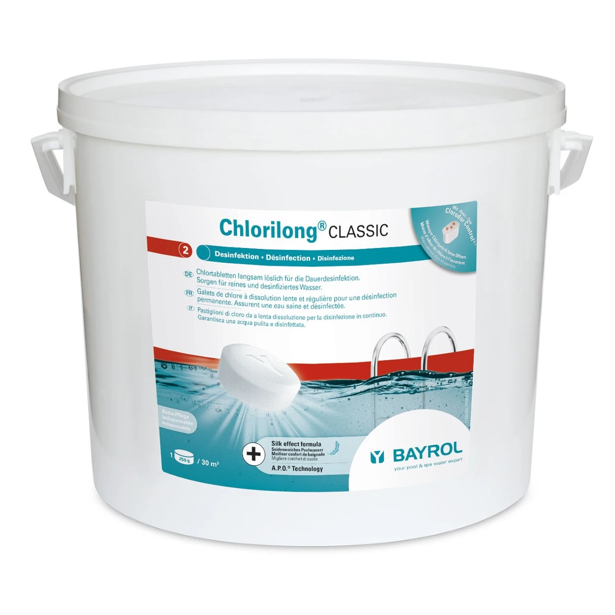 Bayrol Chlorilong Chloortabletten 250g 6 Bayrol Chlorilong Chloortabletten 250g - Afbeelding 6