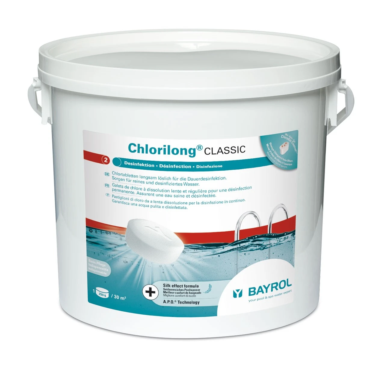 Bayrol Chlorilong Chloortabletten 250g 5 Bayrol Chlorilong Chloortabletten 250g - Afbeelding 5