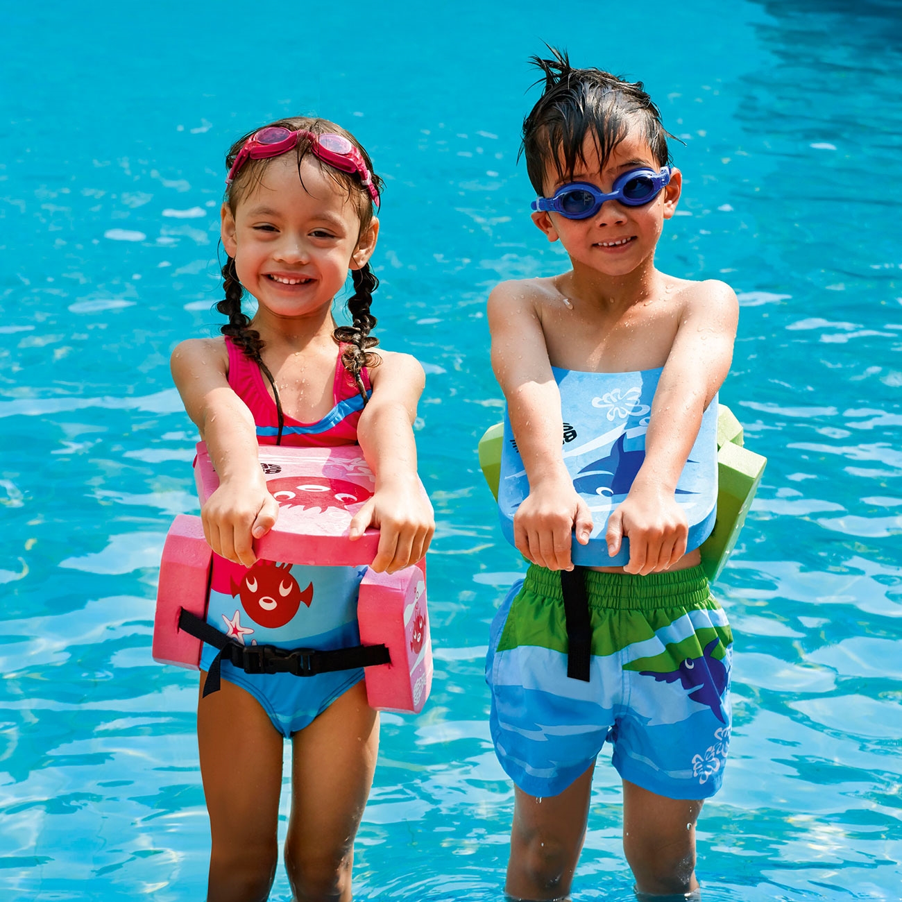 Life Is Better At The Pool -Life Is Better At The Pool Beco zwemgordel sealife groen 02