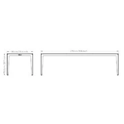 Weltevree Design Tuintafel 23 Weltevree Design Tuintafel -Life Is Better At The Pool Bended design tafel 270 afmetingen