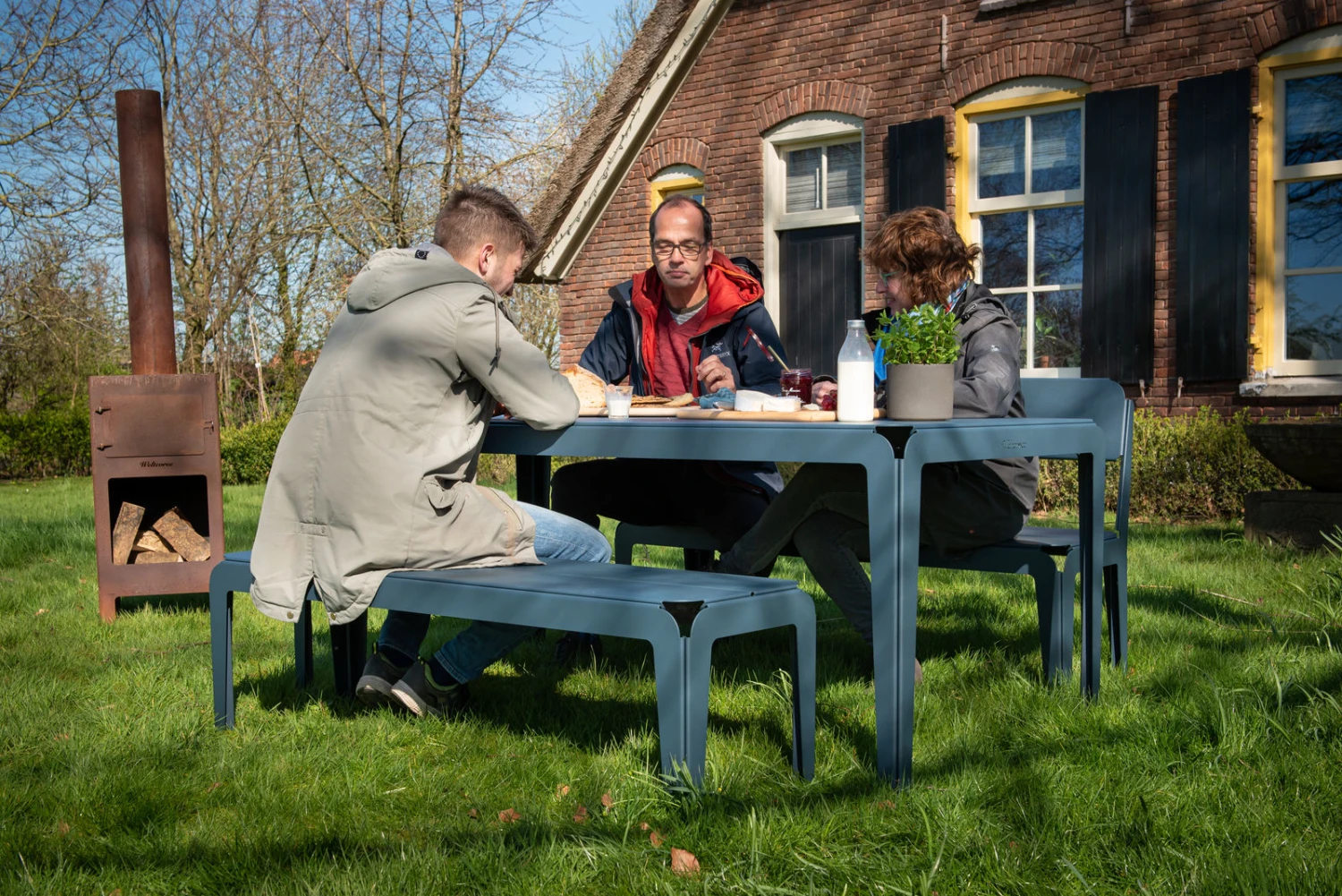 Weltevree Tuintafel Bank 7 Weltevree Tuintafel Bank - Afbeelding 7