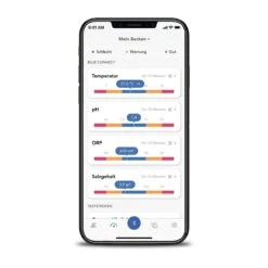 Blue Check Teststrips Met APP -Life Is Better At The Pool Blue connect app parameters