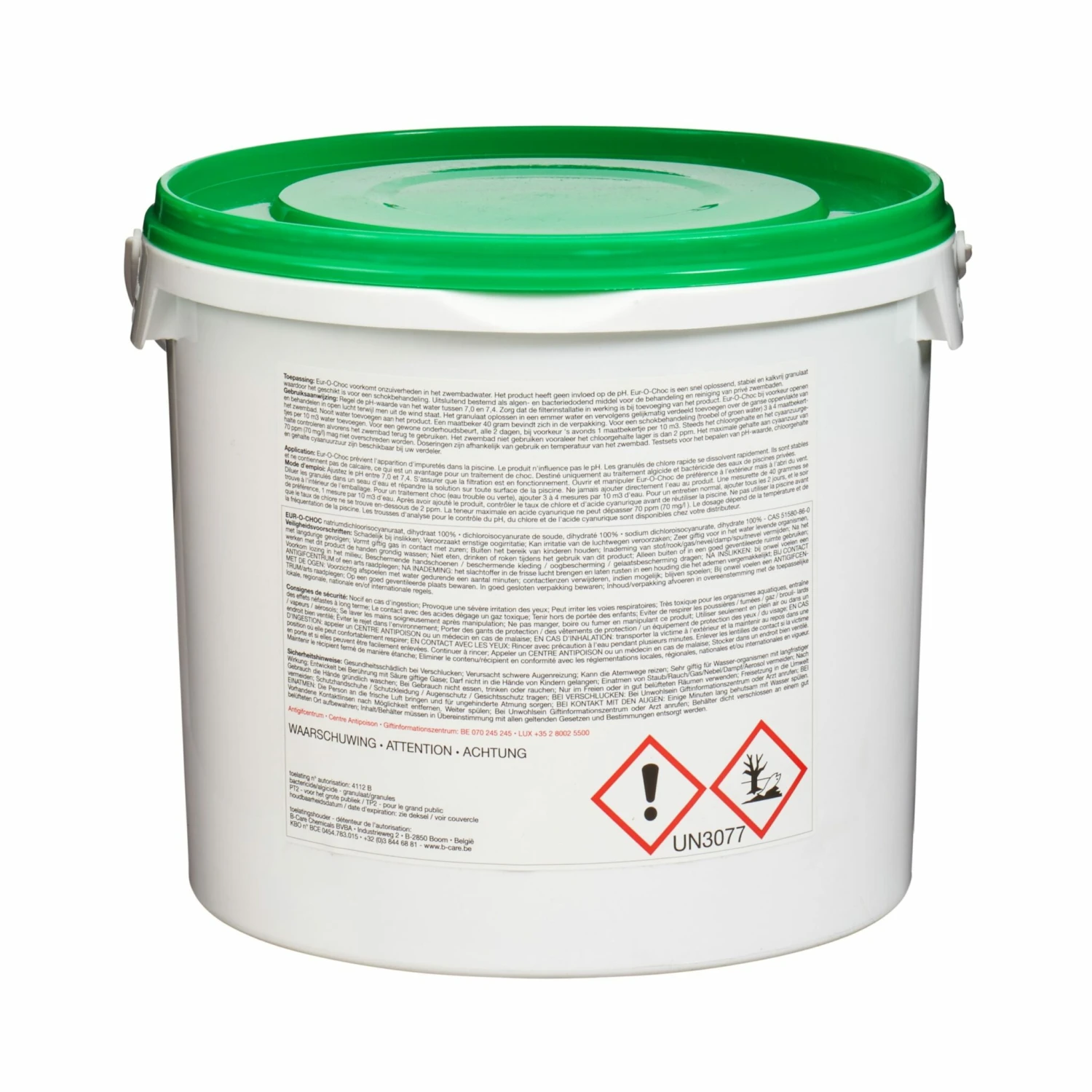 Chloorgranulaat 5kg 2 Chloorgranulaat 5kg - Afbeelding 2