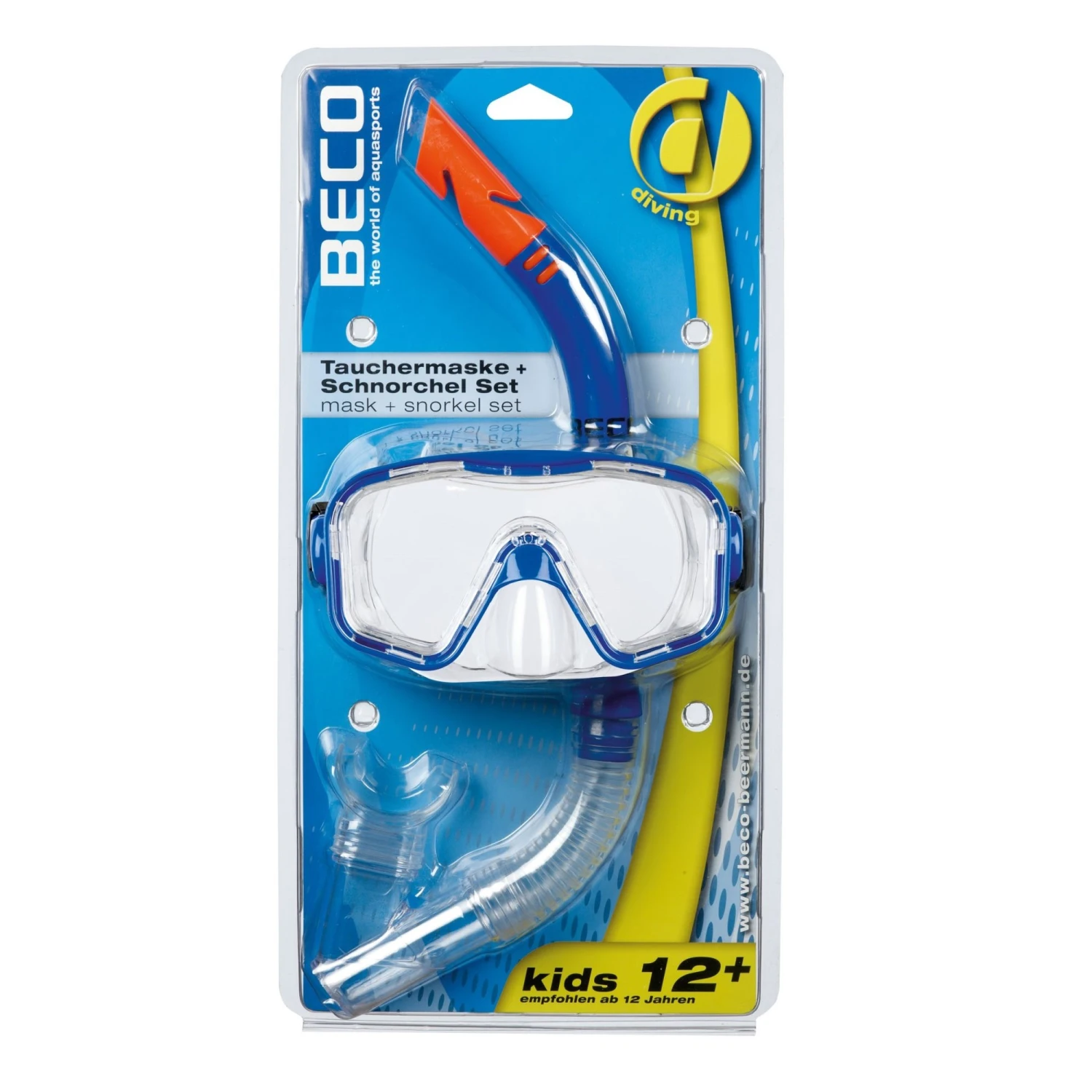 Duikbril Snorkelset Beco 12+ 3 Duikbril Snorkelset Beco 12+ - Afbeelding 3