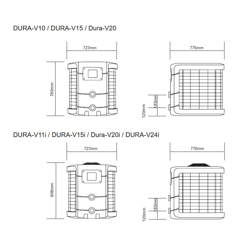 Warmtepomp Duratech Dura Vi 2 Warmtepomp Duratech Dura Vi - Afbeelding 2