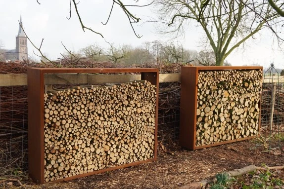 Egura Cortenstaal Houtopslag 4 Egura Cortenstaal Houtopslag - Afbeelding 4