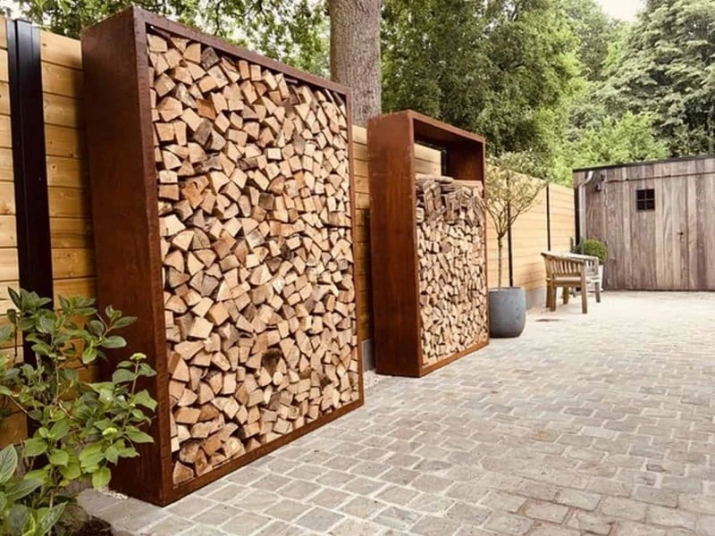 Egura Cortenstaal Houtopslag 7 Egura Cortenstaal Houtopslag - Afbeelding 7