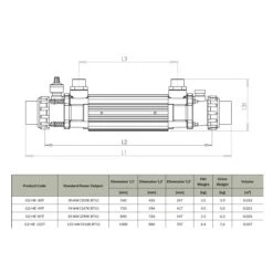 Elecro Warmtewisselaar G2 13 Elecro Warmtewisselaar G2 -Life Is Better At The Pool Elecro warmtewisselaar G2 specificaties