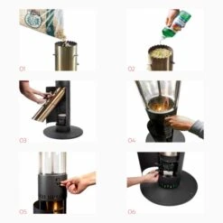 Faro Heat XL Terras Verwarmer -Life Is Better At The Pool Faro terrasverwarming met pellets 08 1