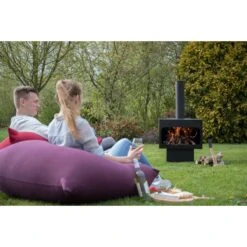 Vuurhaard Fireplace Jersey XL Zwart/roest -Life Is Better At The Pool Fireplace Jersey XL BLACK 4