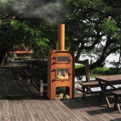 Gap Tuinhaard Met Venster -Life Is Better At The Pool Forno Gap tuinhaard 02 2