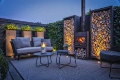 Stig Tuinhaard 9 Stig Tuinhaard -Life Is Better At The Pool Forno houtopslag zwart 1