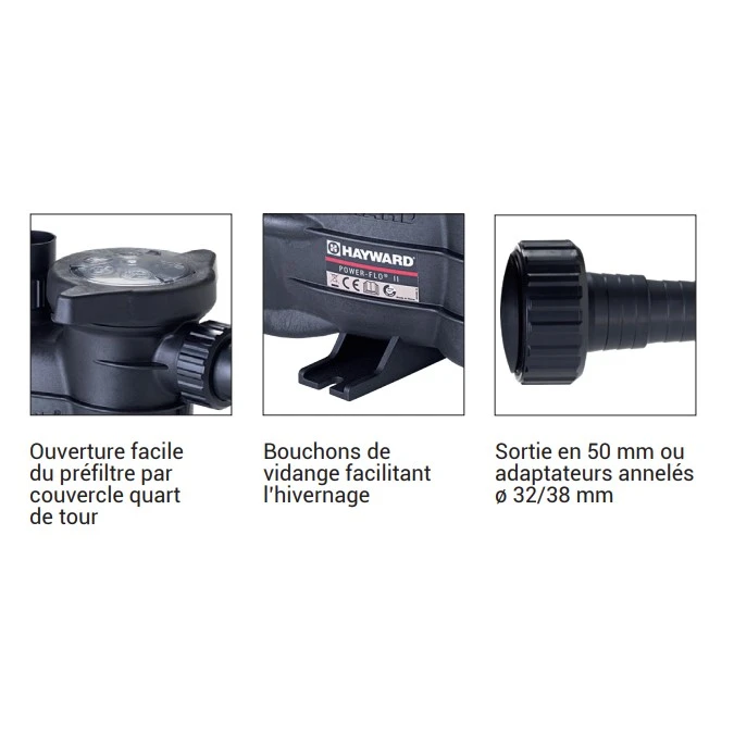 Hayward Power FLO II Filterpomp 3 Hayward Power FLO II Filterpomp - Afbeelding 3