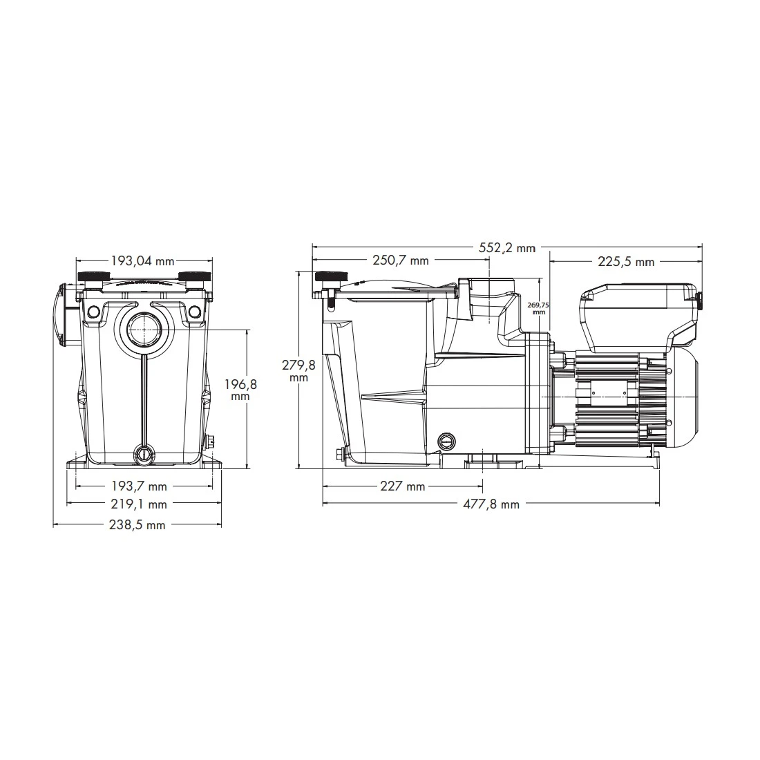 Hayward Super Pomp VS 3 Hayward Super Pomp VS - Afbeelding 3
