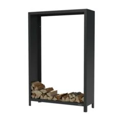 Houtopslag Muurbevestiging H 180cm 18 Houtopslag Muurbevestiging H 180cm -Life Is Better At The Pool Houtopslag muur montage 180cm zwart 03