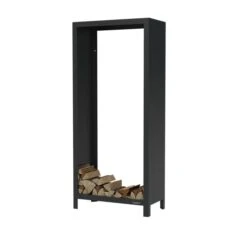 Houtopslag Muurbevestiging H 180cm 16 Houtopslag Muurbevestiging H 180cm -Life Is Better At The Pool Houtopslag muur montage 180cm zwart