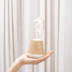 Humble One Table Light -Life Is Better At The Pool Humble One table light oakwood sfeer