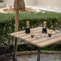 Humble One Outdoor Tafellamp -Life Is Better At The Pool Humble one outdoor black sfeer 03