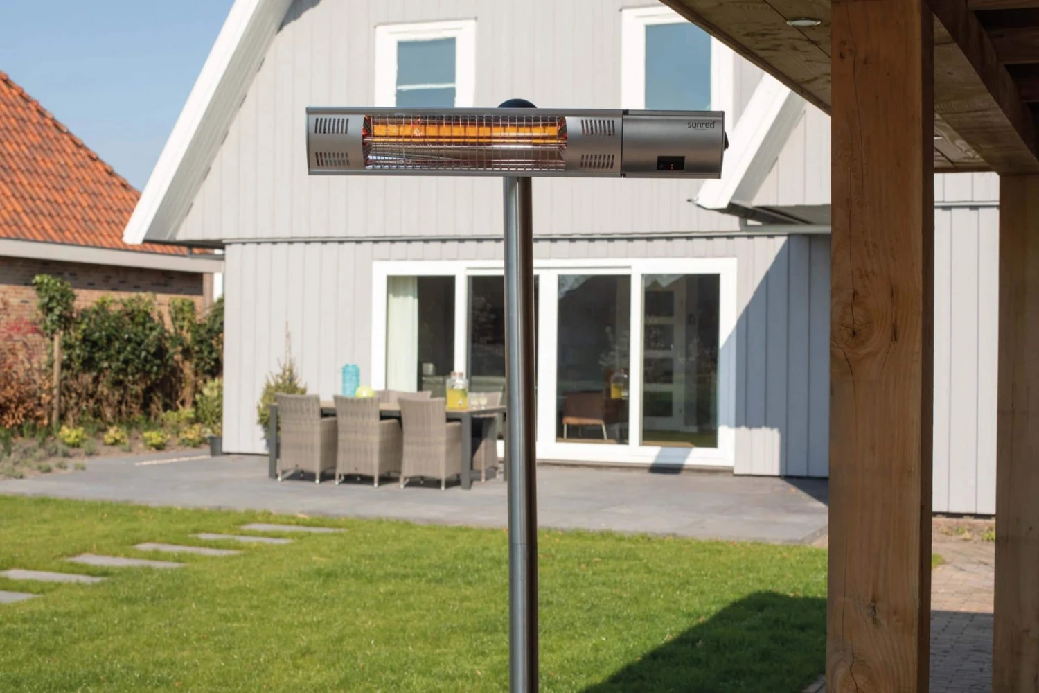 IR Staande Straler Ultra Silver 2000 2 IR Staande Straler Ultra Silver 2000 - Afbeelding 2