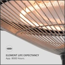 IR Tafelstraler Bright Barcelona 1500 4 IR Tafelstraler Bright Barcelona 1500 - Afbeelding 4