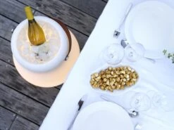 Luxx Bloempot LED Met Luidspreker 11 Luxx Bloempot LED Met Luidspreker -Life Is Better At The Pool Luxx bloempot LED 05