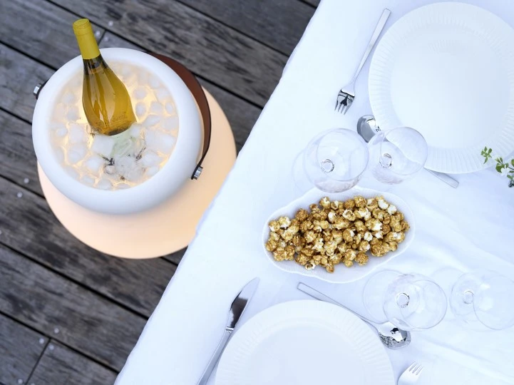 Luxx Bloempot LED Met Luidspreker 5 Luxx Bloempot LED Met Luidspreker - Afbeelding 5