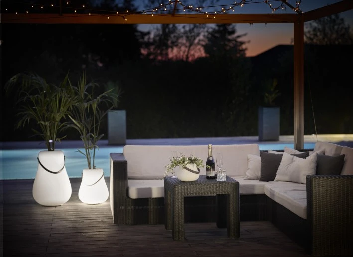 Luxx Bloempot LED Met Luidspreker 7 Luxx Bloempot LED Met Luidspreker - Afbeelding 7