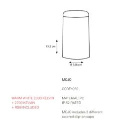 Mojo Tafellamp Imagilights 16 Mojo Tafellamp Imagilights -Life Is Better At The Pool Mojo Imagilights tafellamp afmetingen