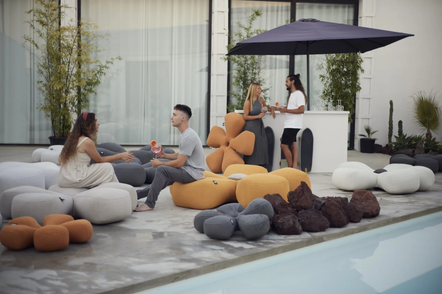 OGO Flower Luxe Ligbed 2 OGO Flower Luxe Ligbed - Afbeelding 2