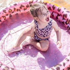 SWIM ESSENTIALS Peuter Zwembad Roze Panter -Life Is Better At The Pool Peuter zwembad roze panter 04