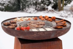 Vuurschaal BBQ Orion Classic ROEST -Life Is Better At The Pool Redfire Orion roest grillplaat