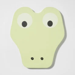 SunnyLife Zwemplank Voor Kids Cookie The Croc Light Khaki