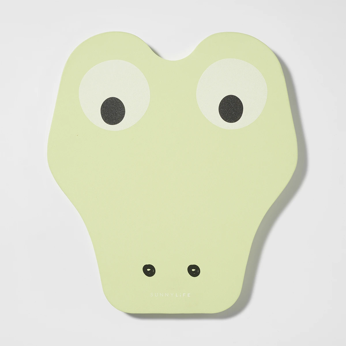 SunnyLife Zwemplank Voor Kids Cookie The Croc Light Khaki 1 SunnyLife Zwemplank Voor Kids Cookie The Croc Light Khaki