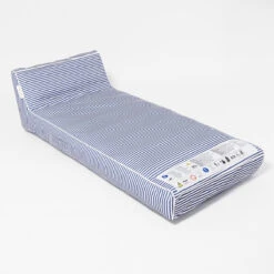 SunnyLife Luxe Lie-On Lounger Float Le Weekend Navy