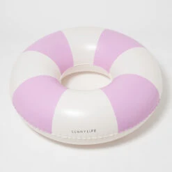 SunnyLife Zwemband Bubblegum Pink Met Streepjes