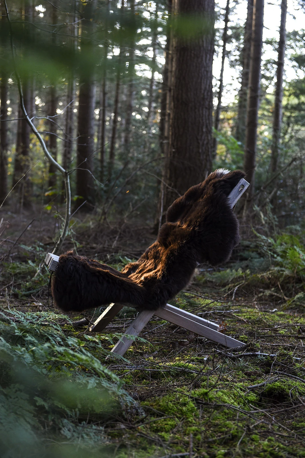 Schapenvacht Met Lederloop 3 Schapenvacht Met Lederloop - Afbeelding 3