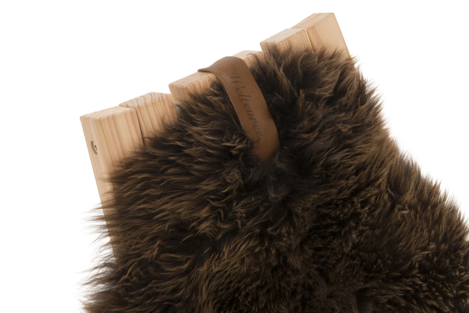 Schapenvacht Met Lederloop 9 Schapenvacht Met Lederloop - Afbeelding 9