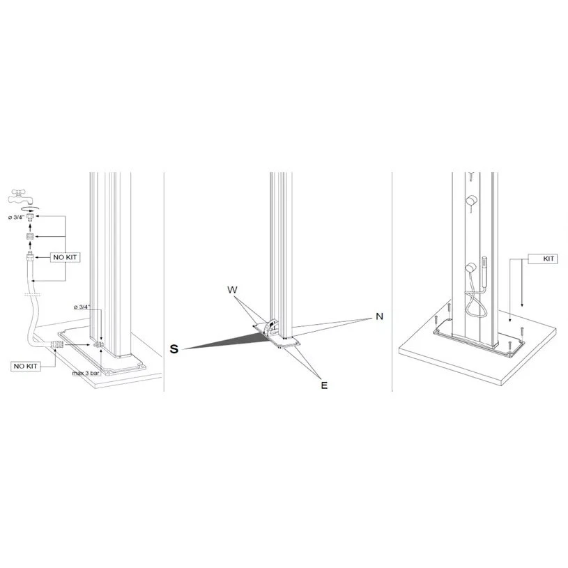 Solar Douche Happy 2 Solar Douche Happy - Afbeelding 2