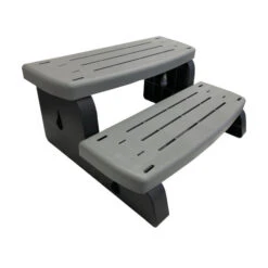 Spa Cover Caddy 15 Spa Cover Caddy -Life Is Better At The Pool Spa trap grijs 4