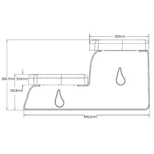 Spa Trap Grijs 2 Spa Trap Grijs - Afbeelding 2