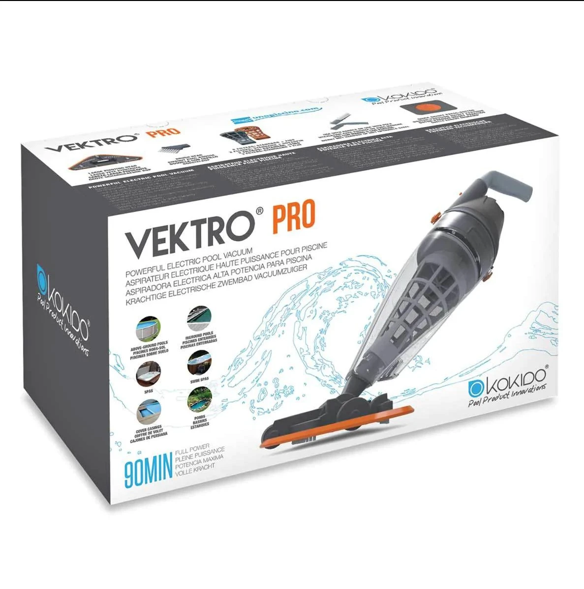 KOKIDO Vektro Pro Elektrische Jacuzzi En Zwembadstofzuiger 3 KOKIDO Vektro Pro Elektrische Jacuzzi En Zwembadstofzuiger - Afbeelding 3