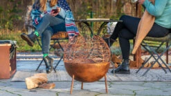 Vuurbol Narfi Handgemaakt -Life Is Better At The Pool Vuurbol Narfi op terras 02